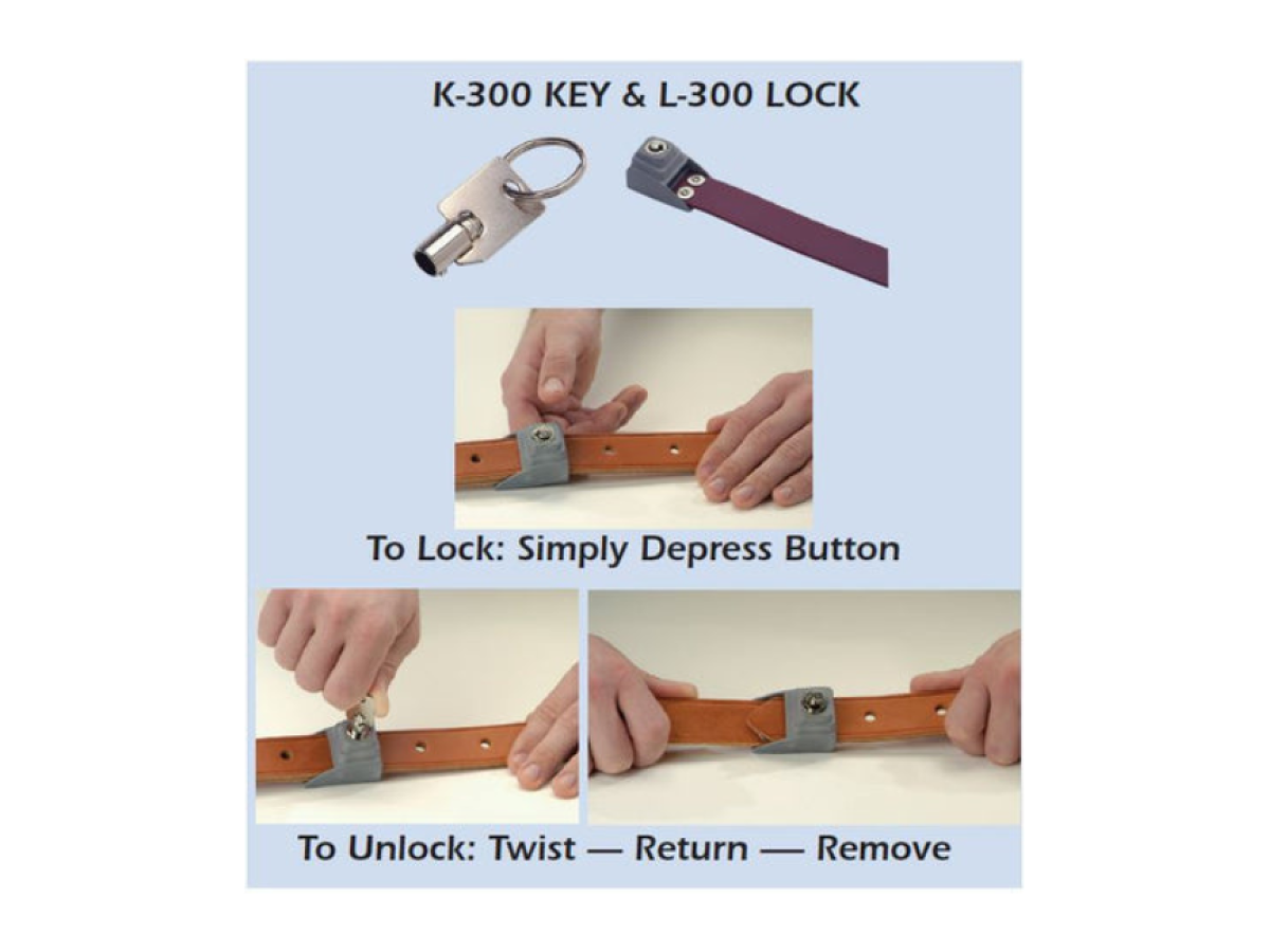 Leather Locking Buckle Belt - SWS Group