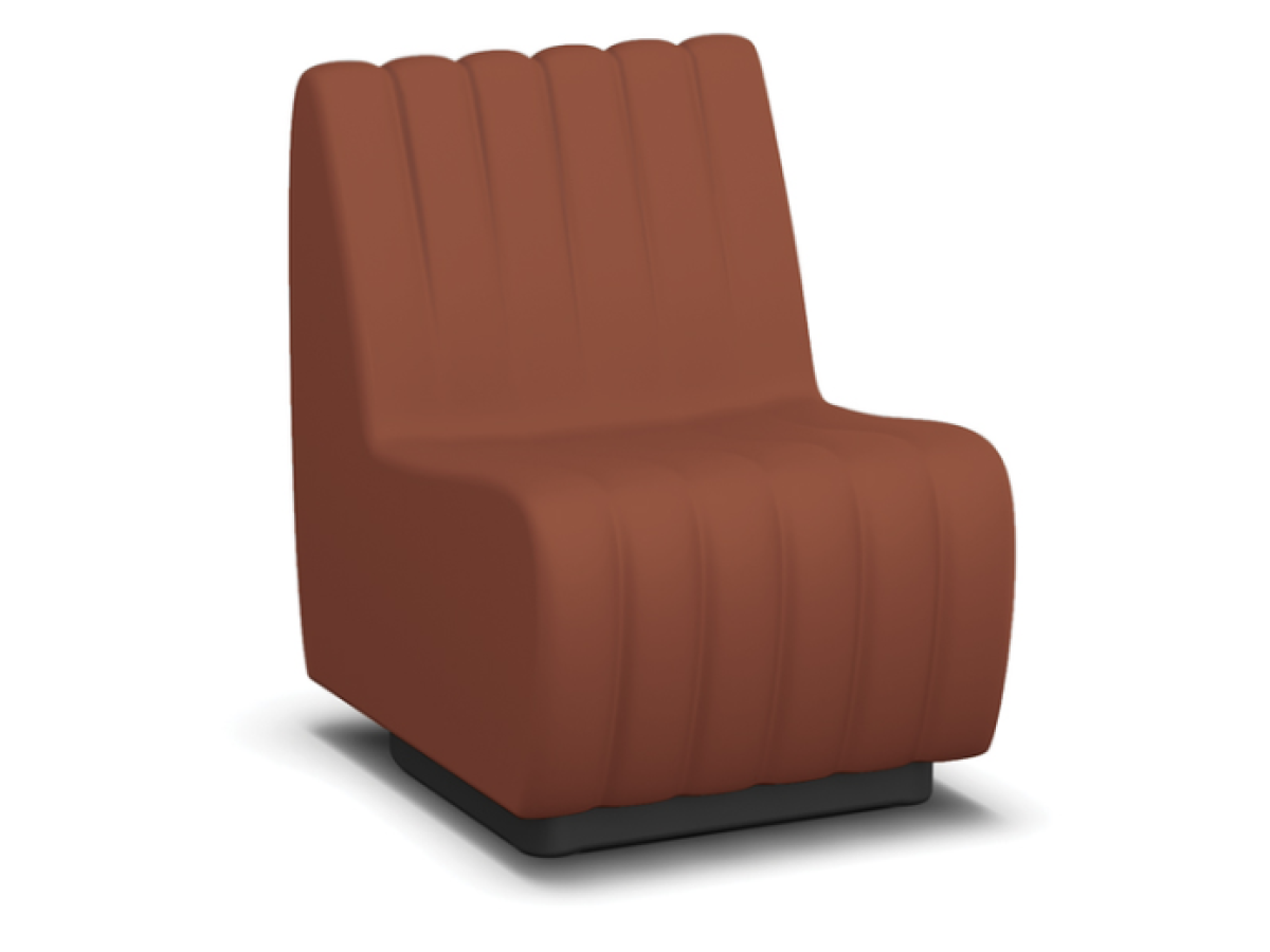 Ripple Lounge Armless Chair 