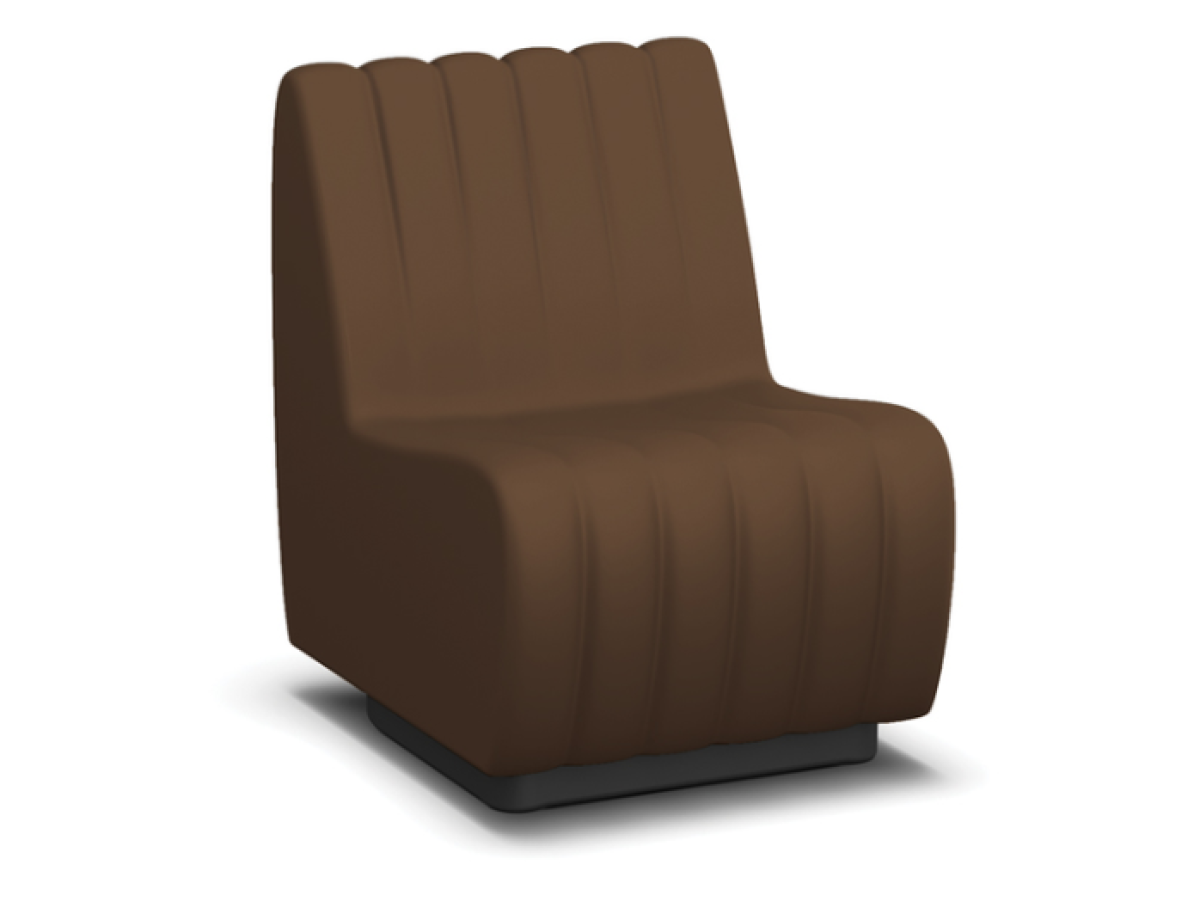 Ripple Lounge Armless Chair 