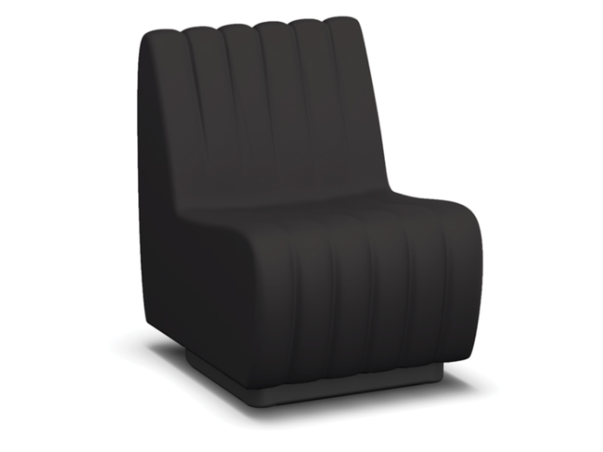 Ripple Lounge Armless Chair 