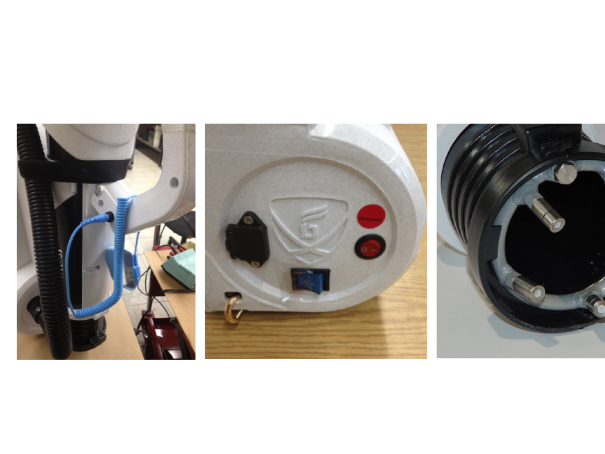 Terminator Electrostatic ULV Sprayer - Charging Port - SWS Group